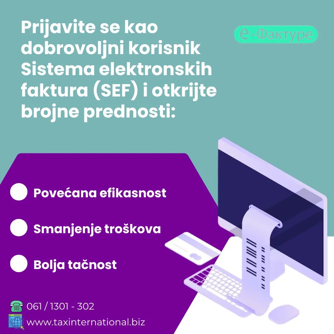 Dobrovoljni korisnici SEF-a